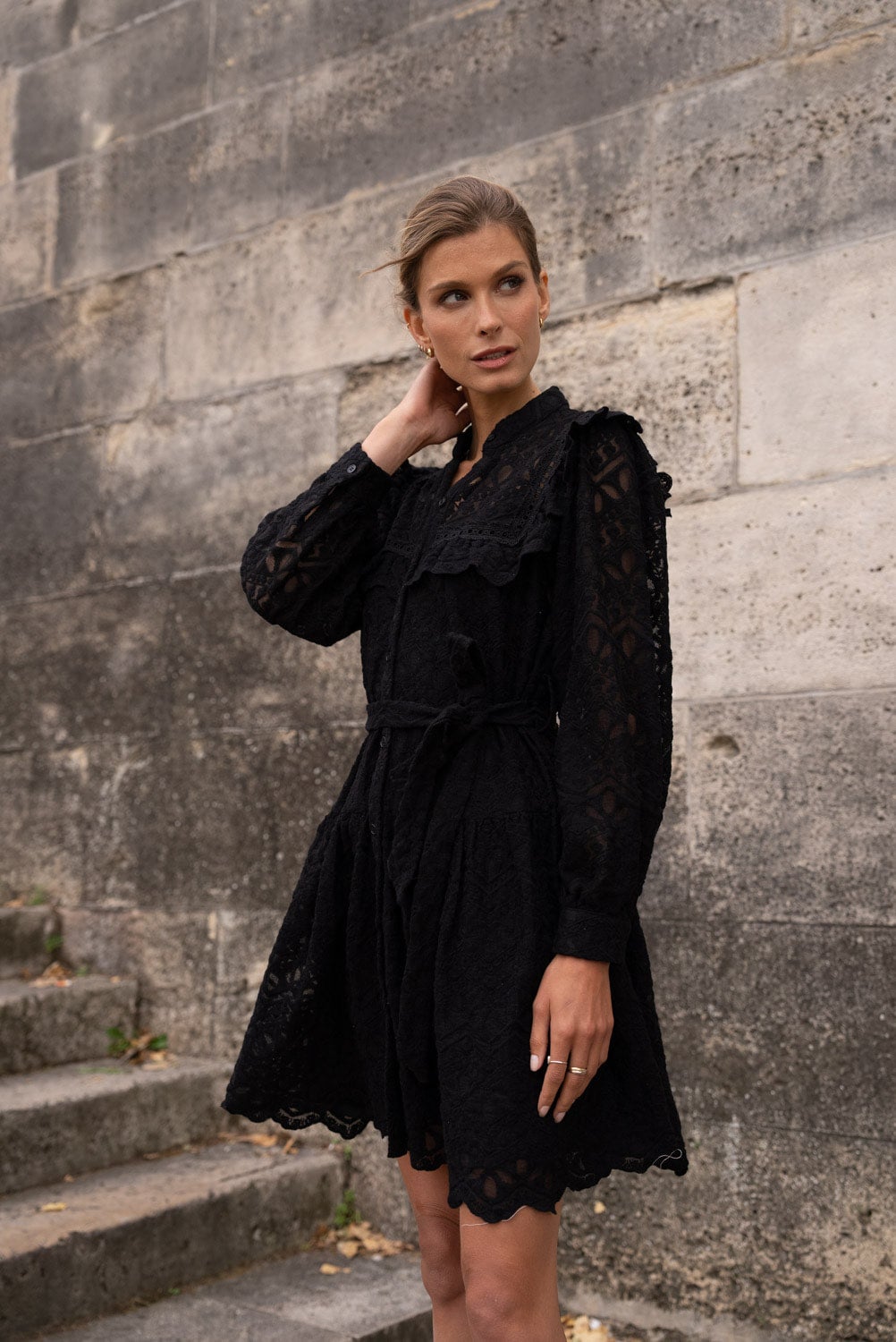 Lily black dress on sale